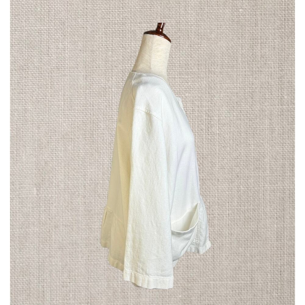 Pendleton White Ivory Linen Button Down Pockets L… - image 3